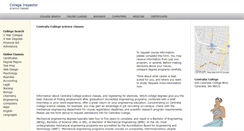 Desktop Screenshot of centraliacollege.org